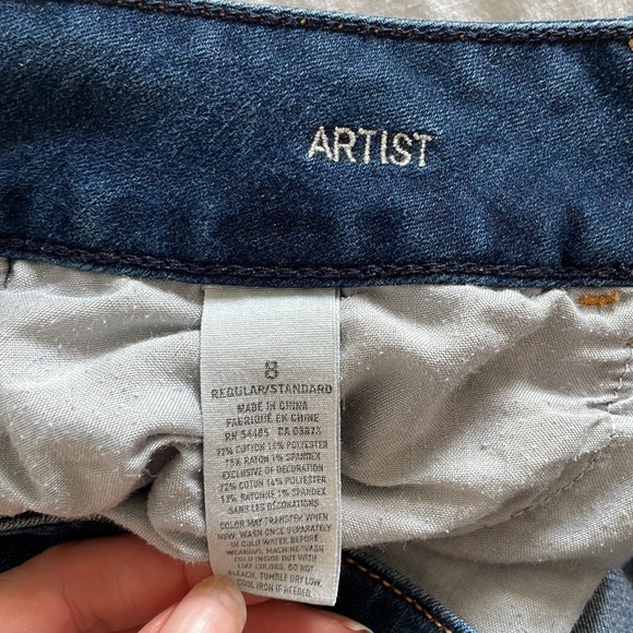 American Eagle Artist Jeans size 8 regular - Picture 4 of 6
